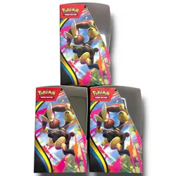 Pokemon TCG: (3) Phantasmal Flames Booster Display EMPTY Box NO Packs NO Cards - Image 2