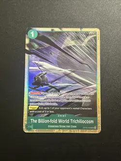 One Piece Card Game The Billion-fold World Trichiliocosm OP06-038 Alternate Art - Image 1