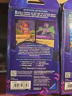 2x Disney Lorcana Ursula's Return Starter Decks, new Sealed W/ 135 Single Cards - Image 3