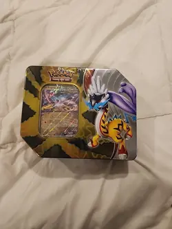 Pokemon Trading Card Games Paradox Destinies Raging Bolt ex Tin Sealed - Image 1