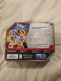 Pokemon Trading Card Games Paradox Destinies Raging Bolt ex Tin Sealed - Image 2