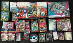 New Sealed Huge Card Lot Pokemon Football Every Pictured Included. Card Binders. - Image 1