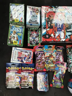 New Sealed Huge Card Lot Pokemon Football Every Pictured Included. Card Binders. - Image 4