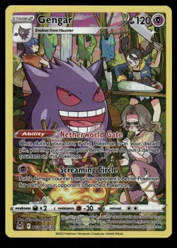 Pokemon Cards Gengar TG06/TG30 Lost Origin Trainer Gallery Holo NM - Image 1