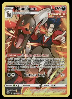 Pokemon Cards Houndoom TG10/TG30 Brilliant Stars Trainer Gallery Holo NM - Image 1