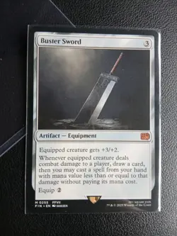 MTG Final Fantasy - Buster Sword - Mythic - 0255 - NM - Image 1