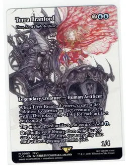 Terra Branford - Urza, Lord High Artificer (Showcase) - MTG FF - NM - Image 1