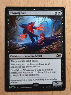 Mtg Magic: Blutschauderer /Bloodghast, English, Nearmint, Vampire - Image 1