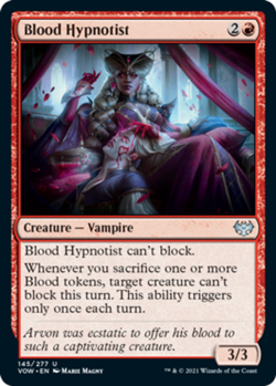 x1 Blood Hypnotist - Innistrad: Crimson Vow - NM - MTG - Image 1