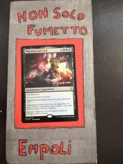 MTG MAESTRIA DEL LICH - LICH's MASTERY - PRERELEASE FOIL ITALIANO - Image 1