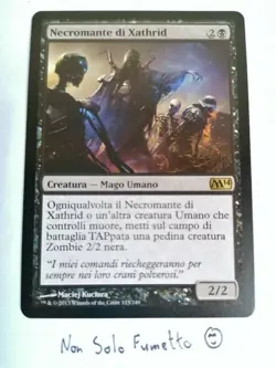 MTG - XATHRID NECROMANCER - M14 - NECROMANTE DI XATHRID - NEAR MINT - ITALIANO - Image 1