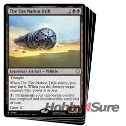 The Fire Nation Drill X4 M/NM Magic MTG Avatar: The Last Airbender - Image 1