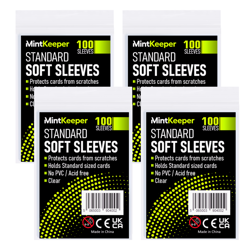 MintKeeper Soft Sleeves Standard Penny Trading Card Sleeves Pokemon/MTG (400) - Image 1