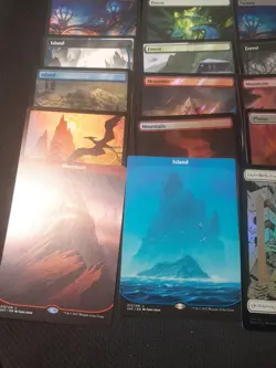 MTG Full Art Basic Land Bundle. 50 X Random Full Arts, Foils Included - Image 2