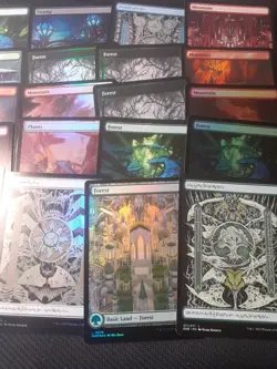 MTG Full Art Basic Land Bundle. 50 X Random Full Arts, Foils Included - Image 3