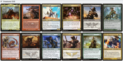 Najeela, Blade Blossom WARRIORS FIVE-COLOR Magic MTG Custom Commander Deck - Image 3
