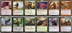 Najeela, Blade Blossom WARRIORS FIVE-COLOR Magic MTG Custom Commander Deck - Image 4