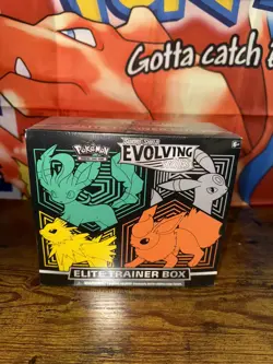 Pokemon Evolving Skies Elite Trainer Box ETB **READ DESCRIP** 2021 Umbreon Decal - Image 1