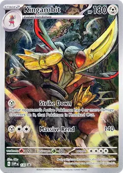 Kingambit 130 Sv: Scarlet & Violet Promo Cards Holo for sale online - Image 3