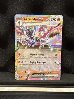 Ceruledge ex - 036/191 - Pokemon Surging Sparks Double Rare NM - Image 1