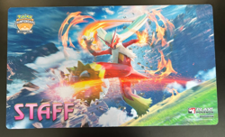 Pokemon Official Blaziken Regional Championships 2018 STAFF Playmat!! - Image 1