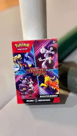 New-Sealed-POKEMON TCG Scarlet & Violet Destined Rivals Booster Bundle - Image 1