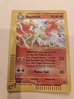 Rapidash 026/165 Expedition Base Set Holo for sale online - Image 1