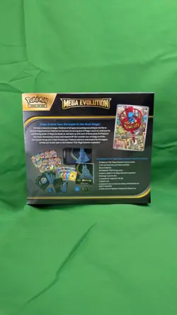 Pokemon TCG Mega Evolution Elite Trainer Box Lucario NEW Factory Sealed In Hand - Image 2