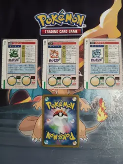 Charizard File No. 006 Cardass Vending Big 3 Custom Holo Pokemon Set - Image 2