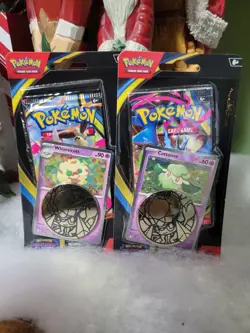 Pokemon PHANTASMAL FLAMES Blister [2 Pack Set] - Promo's Whimsicott & Cottonee - Image 1
