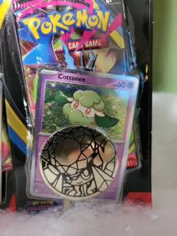 Pokemon PHANTASMAL FLAMES Blister [2 Pack Set] - Promo's Whimsicott & Cottonee - Image 3