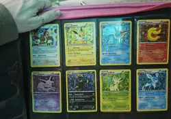 Pokemon TCG Eeveelutions Black & White Eevee Promo Set BW87-94 - Image 1