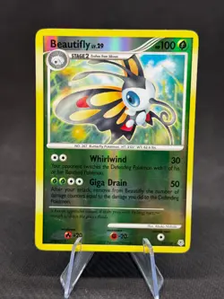 Pokemon TCG Beautifly Diamond & Pearl 19/130 Reverse Holo Rare NM - Image 1
