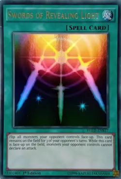YGLD-ENB17 SWORDS OF REVEALING LIGHT ULTRA RARE 1ST EDITION YuGiOh CARD - Image 1