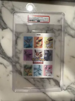 2021 Pokemon Eevee Evolution Evolving Skies Lenticular Card Pass. PSA 8! POP 16! - Image 1