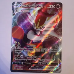 Cinderace VMAX 036/192 Rebel Clash Ultra Rare Full Art Pokemon Card • VG‼ - Image 1