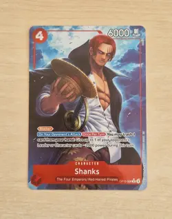 Shanks OP12-008 R alt art - English One Piece Card Game CCG - Image 1