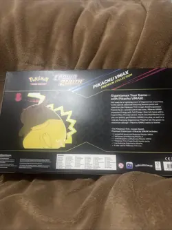 Pokemon Cards Crown Zenith Pikachu Vmax Premium Collection Box Sealed 7 Packs - Image 2