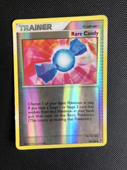 Rare candy 102/106 great encounters REVERSE HOLO a Pokemon card LP/MP - Image 1
