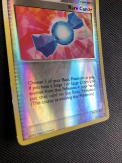 Rare candy 102/106 great encounters REVERSE HOLO a Pokemon card LP/MP - Image 4