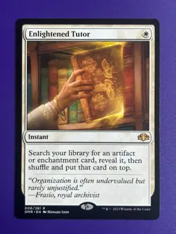 MTG Enlightened Tutor 006/261 - NM - Dominaria Remastered (DMR) - Image 1