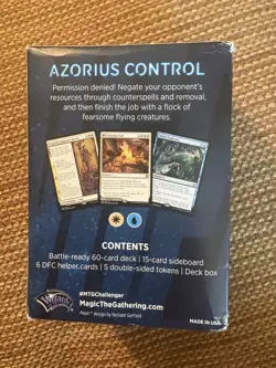 Magic The Gathering MTG Challenger Deck Azorius Control New Sealed - Image 3