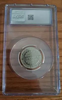 Rattata Pokemon Coins (1998) Japanese Meiji Battle Coin Ser. 1-SP25 GEM MINT 10 - Image 2