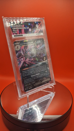 Pokemon TCG: Destined Rivals Marnie's Grimmsnarl EX #136 ACE 9 Mint - Image 2