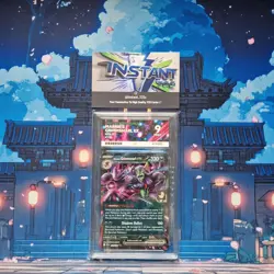 Pokemon TCG: Destined Rivals Marnie's Grimmsnarl EX #136 ACE 9 Mint - Image 4