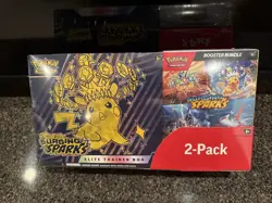 Pokemon TCG Surging Sparks Elite Trainer Box & Booster Bundle - Costco 2 Pack - Image 1