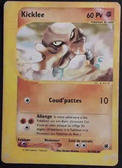 Carte Pokemon Kicklee 81/165 - Expedition Wizards (fr) - Image 1