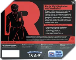 Pokemon TCG: Team Rocket Tin (1 Tin Mewtwo) - Image 2