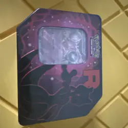 Pokemon TCG: Team Rocket Tin (1 Tin Mewtwo) - Image 5