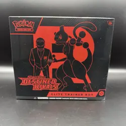 Destined Rivals Elite Trainer Box ETB w/ Case Pokemon Sealed Booster Packs Promo - Image 1